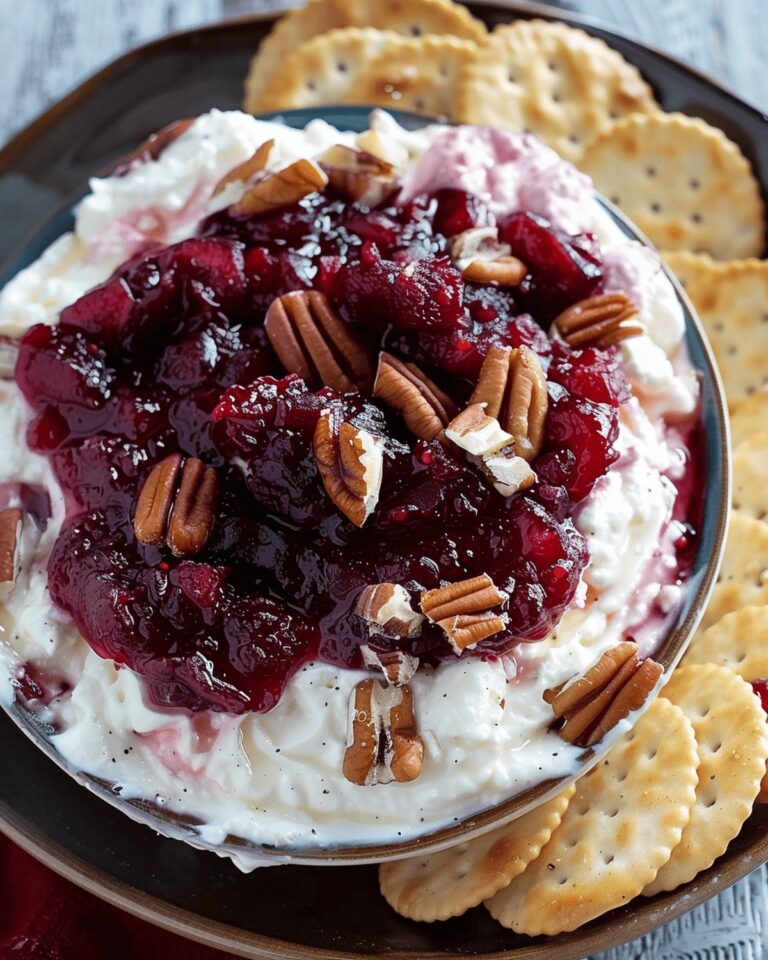 Creamy Cranberry Cream Cheese Dip Recipe