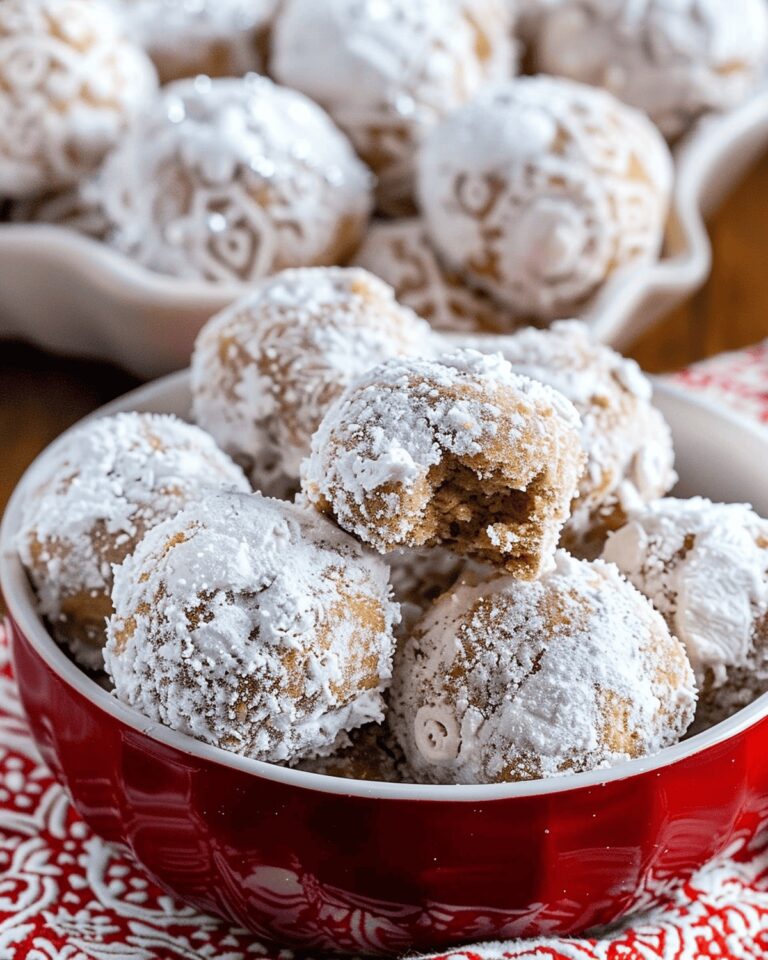 Delightful Gingerbread Snowballs Recipe