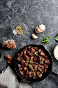 Barefoot Contessa Steak Bites With Garlic Butter Recipe