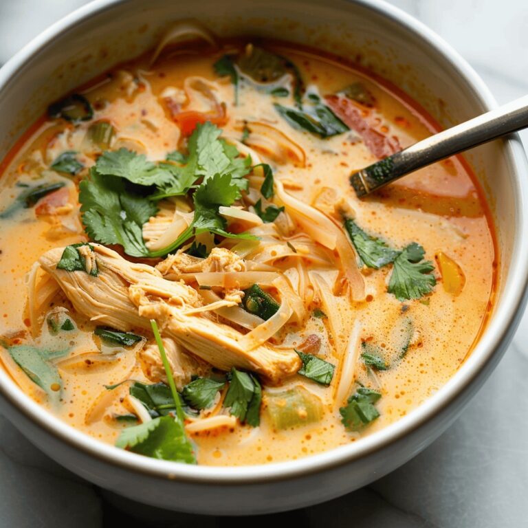 Creamy Thai Chicken Curry Soup Recipe