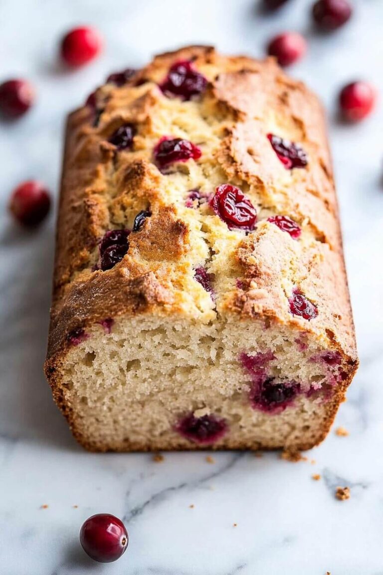Cranberry Orange Bread With Simple Glaze Recipe
