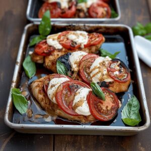 Caprese Hasselback Chicken Recipe