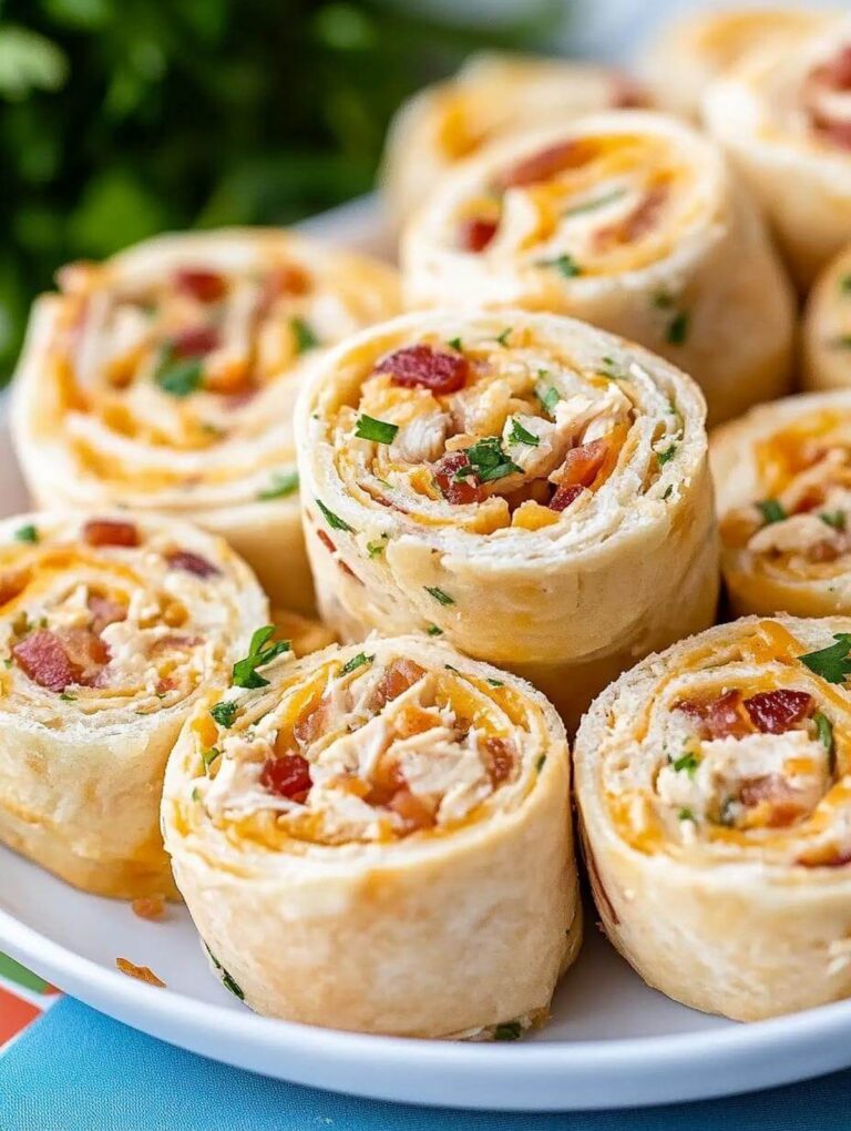Chicken Bacon Ranch Pinwheels Recipe