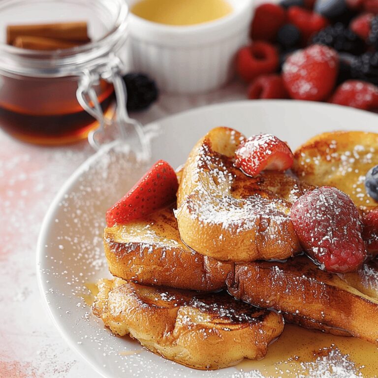 Classic Cinnamon-Vanilla French Toast Recipe