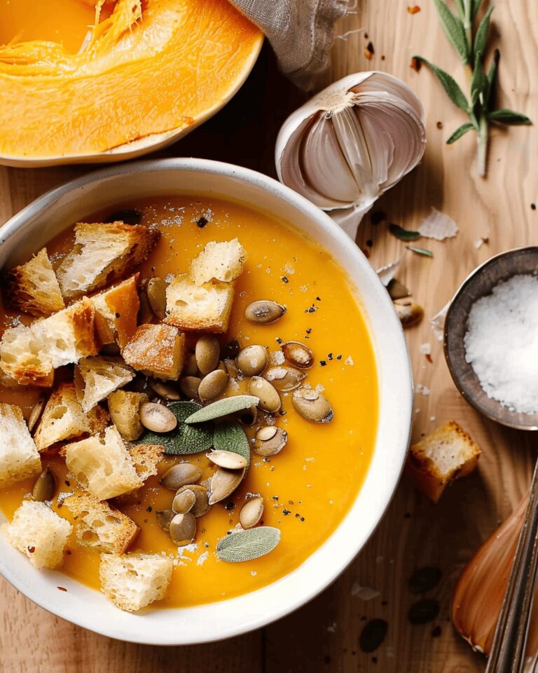 Velvety Butternut Squash Soup Recipe