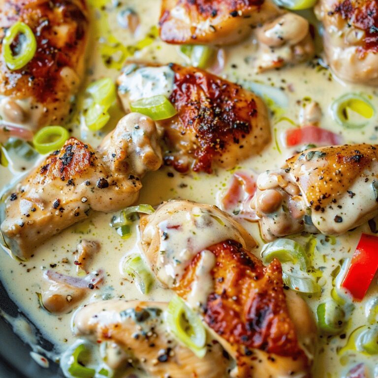 Creamy Pepperoncini Chicken Skillet Recipe