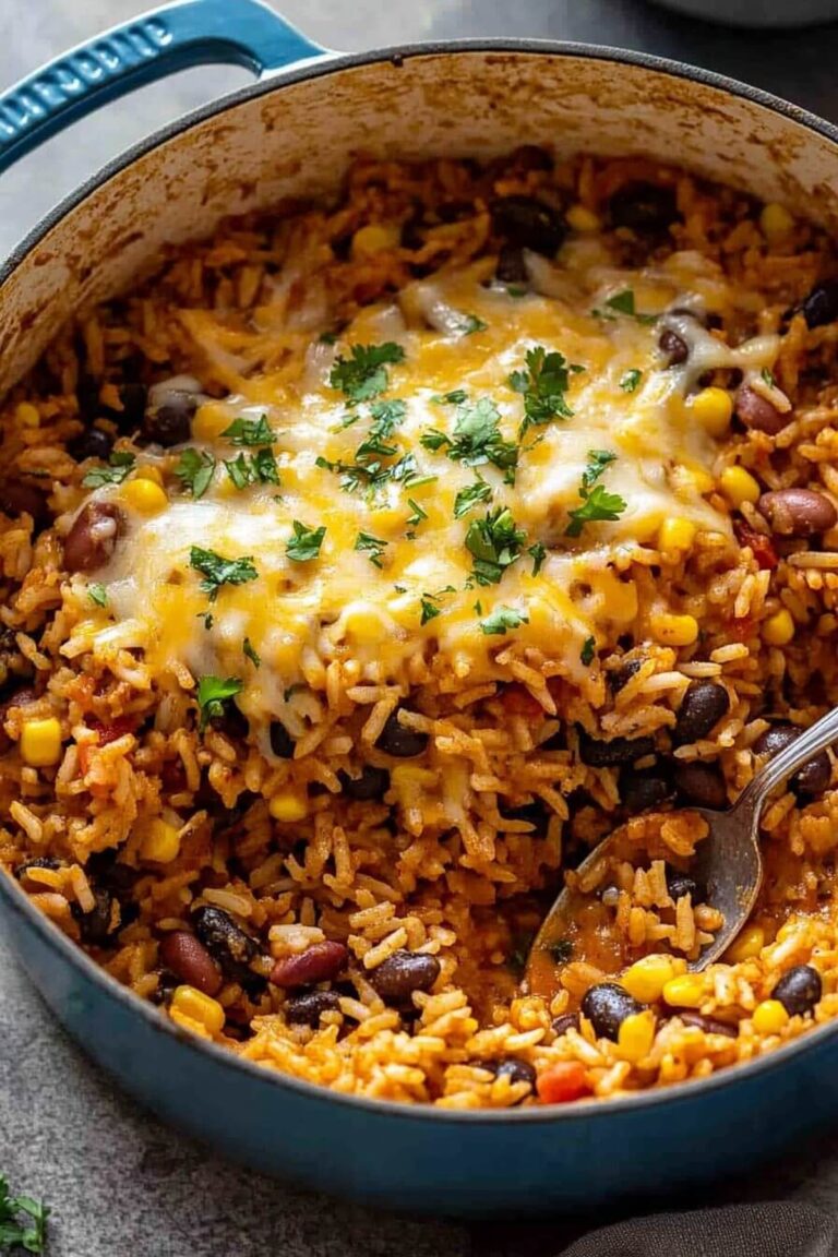 One Pot Mexican Rice Casserole Recipe