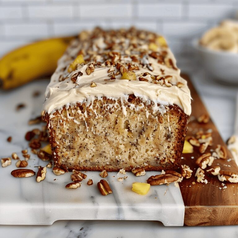 Hummingbird Bread with Cinnamon Cream Cheese Frosting Recipe