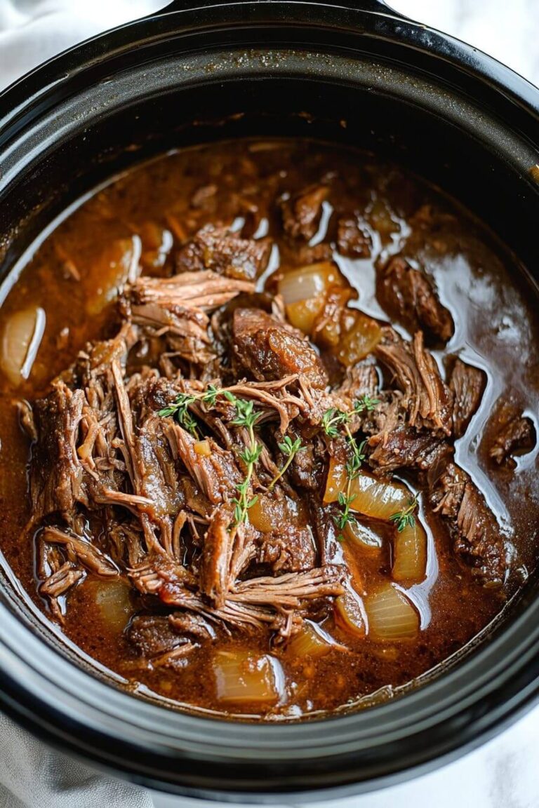 Slow Cooker Amish Pot Roast Recipe