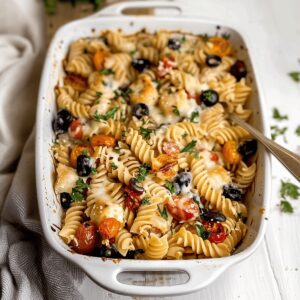 Baked Mediterranean Pasta Recipe