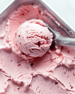 Creamy Strawberry Ice Cream Recipe