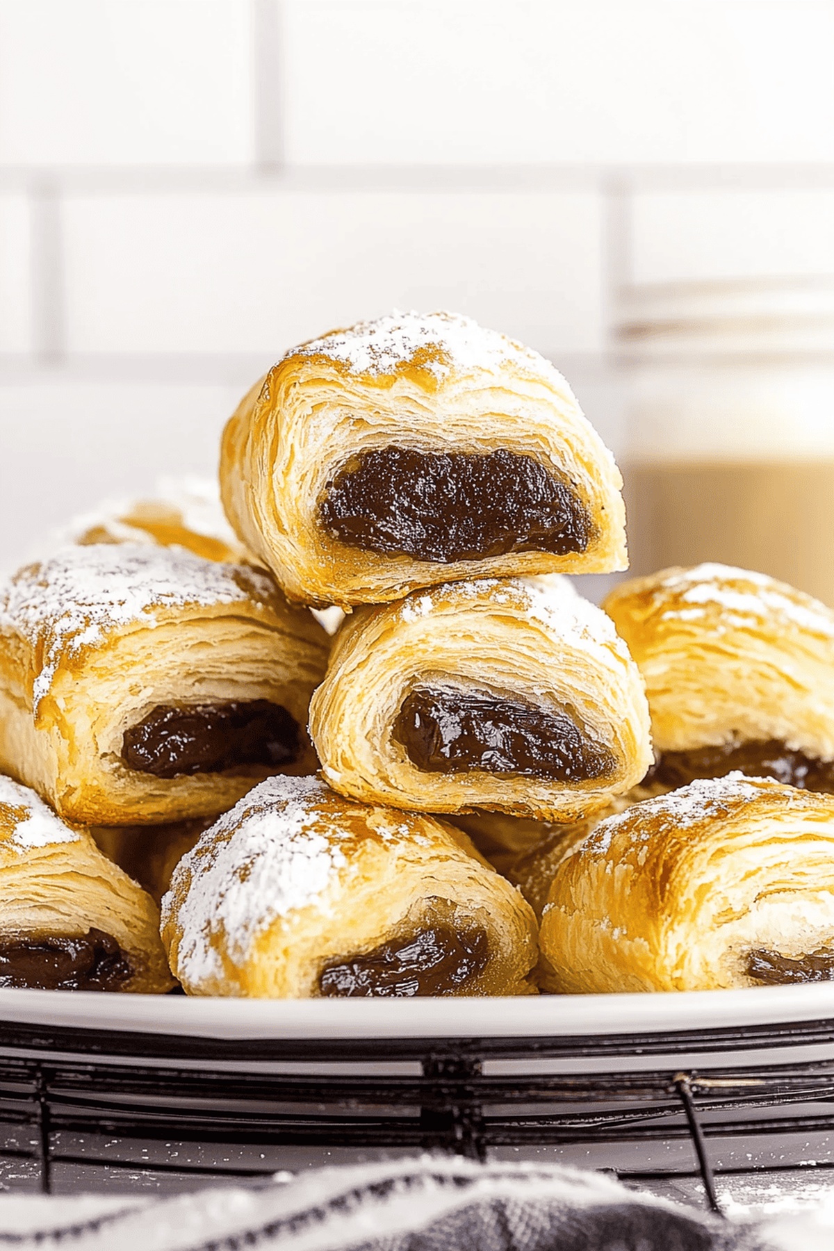 Flaky Puff Pastry Croissants Recipe