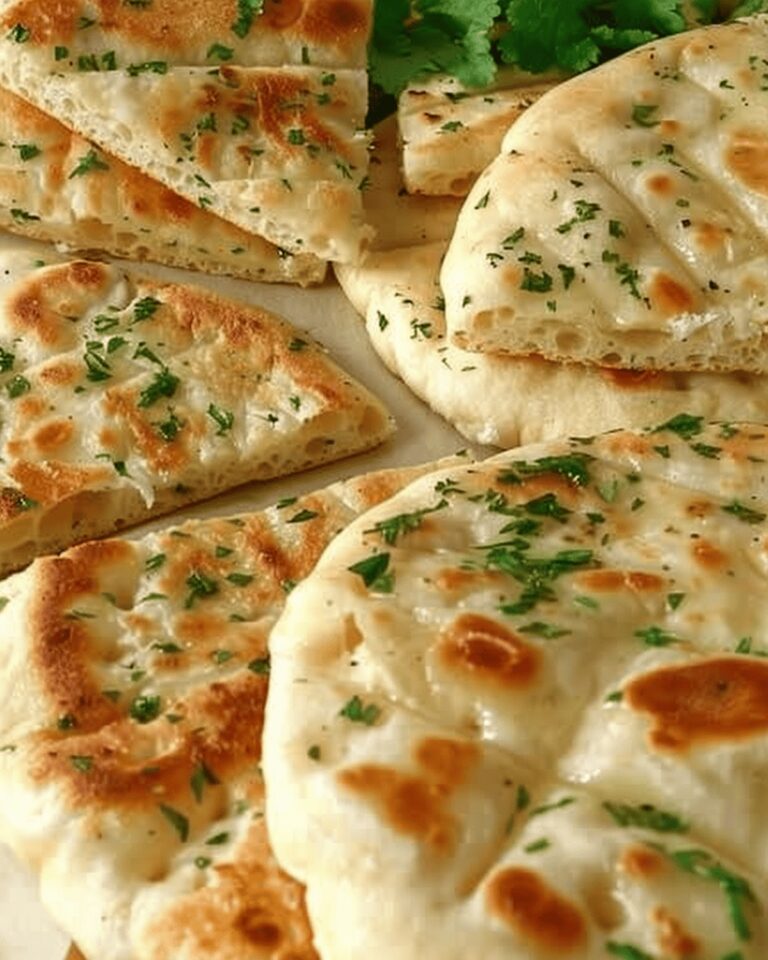 Crispy Garlic Flatbreads Recipe