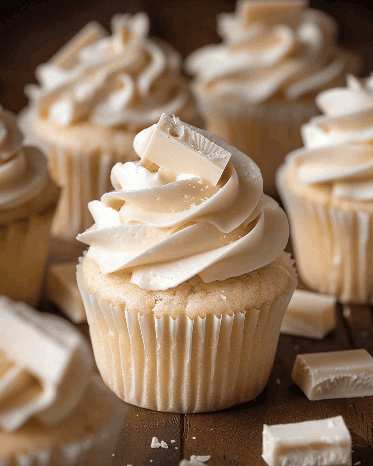 Decadent White Chocolate Cupcakes Recipe
