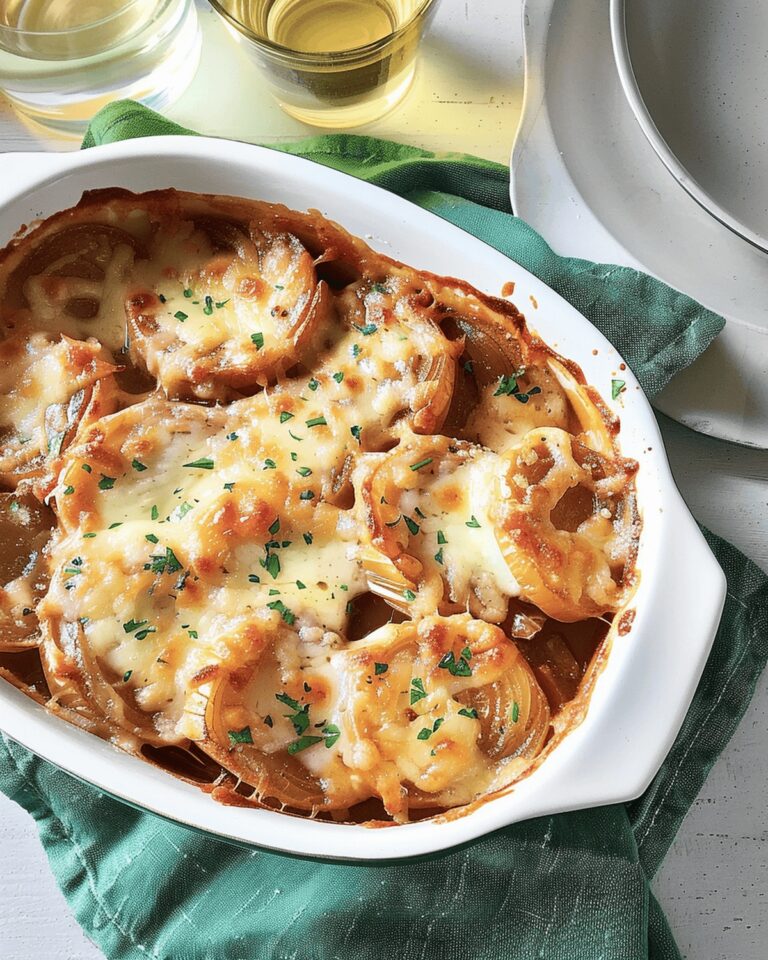 Creamy Onion Soup Casserole Recipe