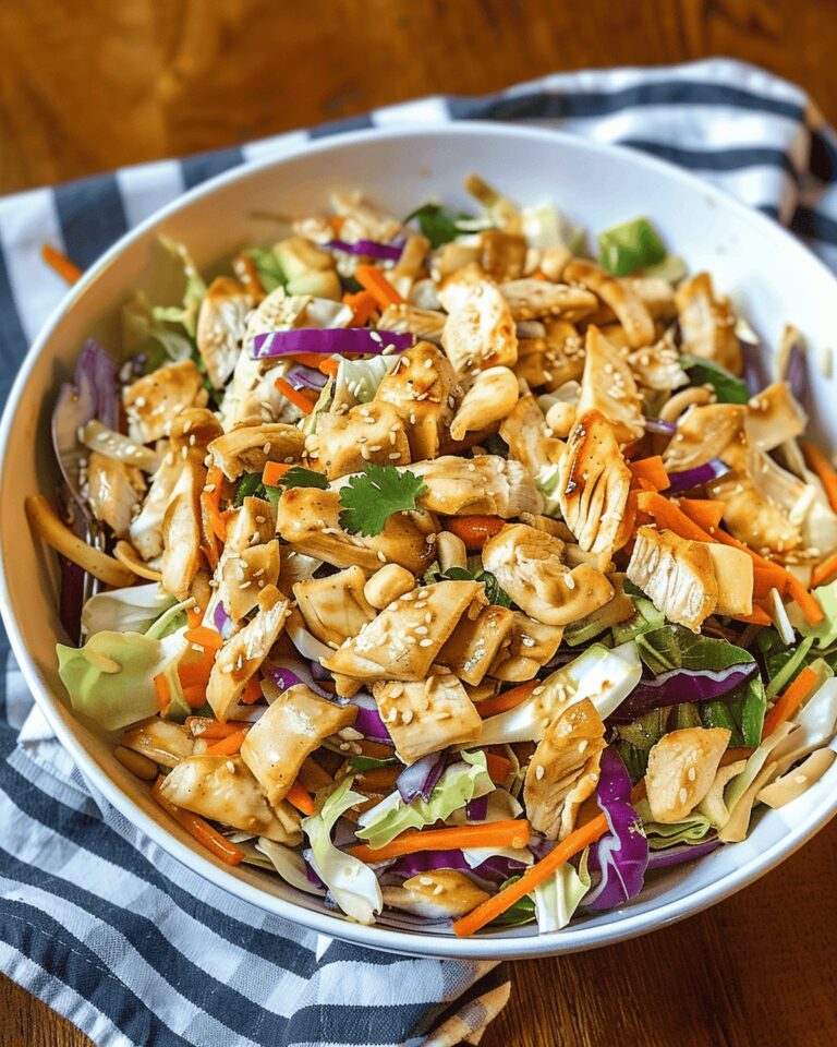 Zesty Chinese Chicken Salad Recipe