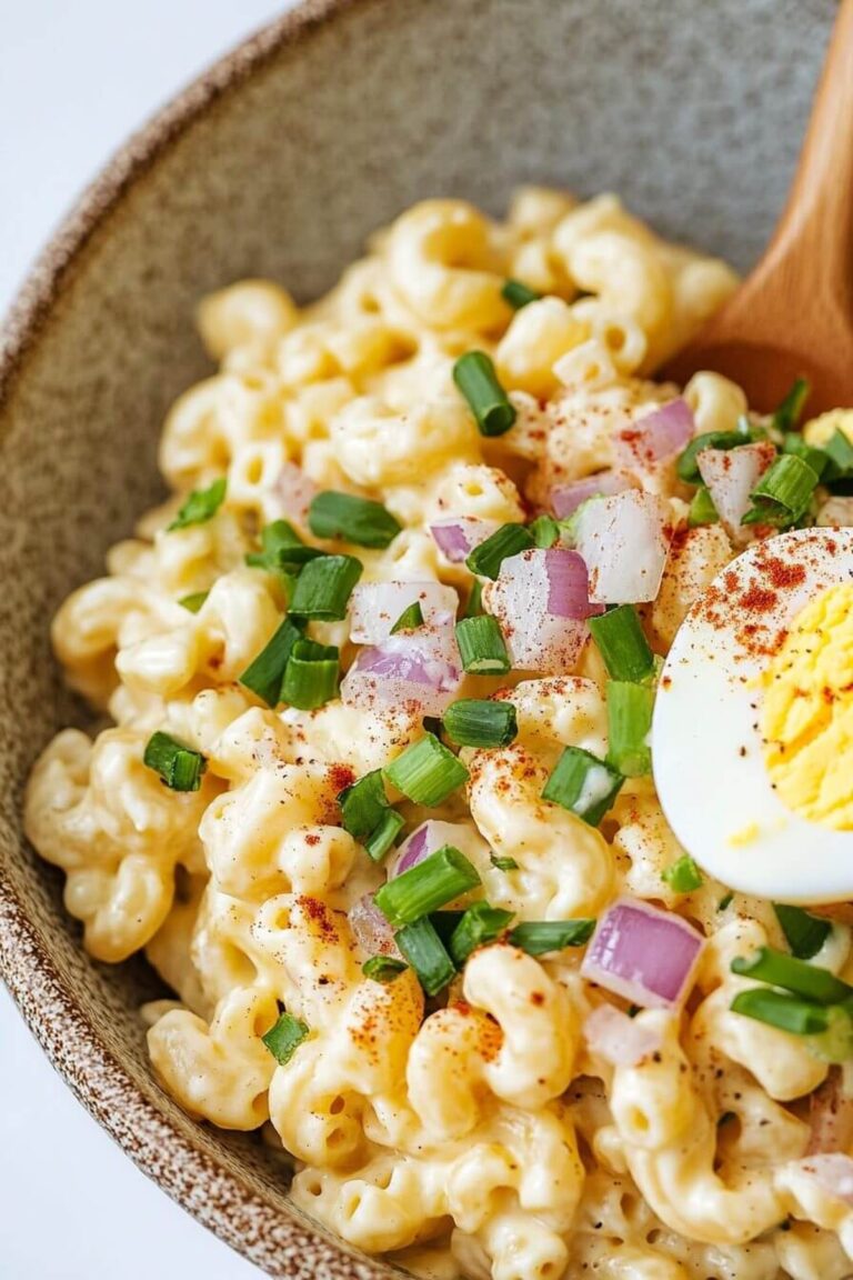 Deviled Egg Pasta Salad Recipe