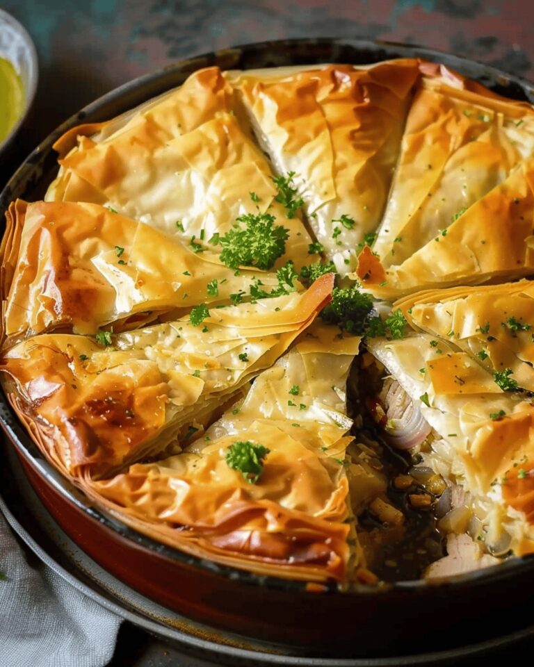 Crispy Chicken Filo Bake Recipe