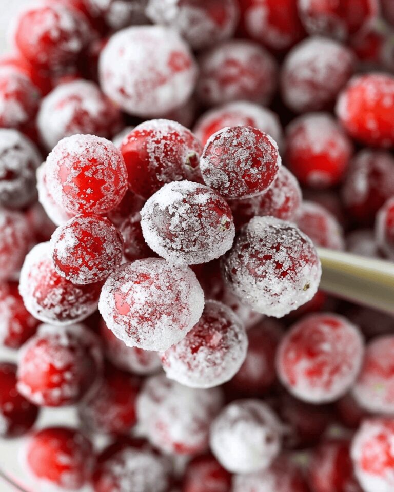 Delightful Orange Vanilla Candied Cranberries Recipe