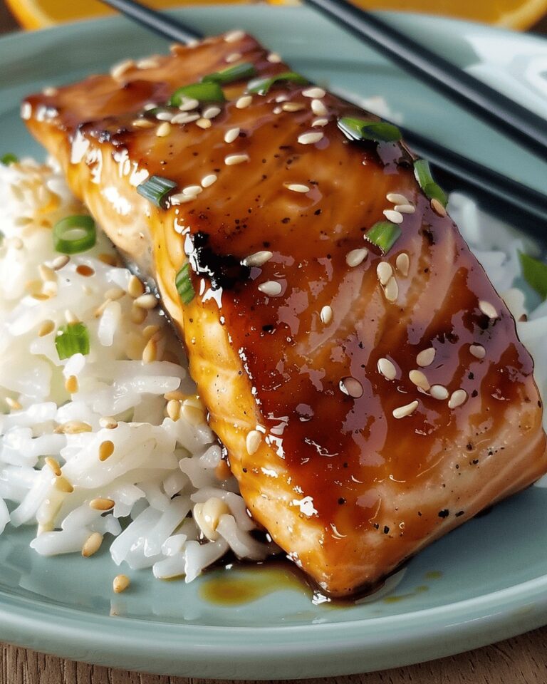 Succulent Orange Teriyaki Salmon Recipe