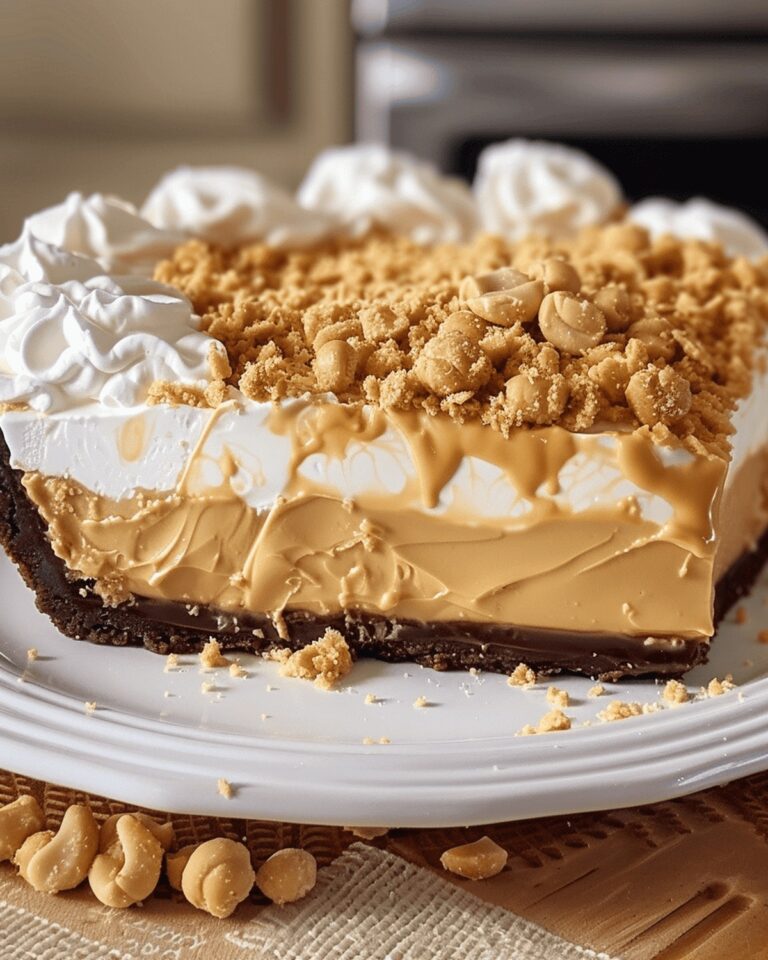 Velvety Peanut Butter Cream Pie Recipe