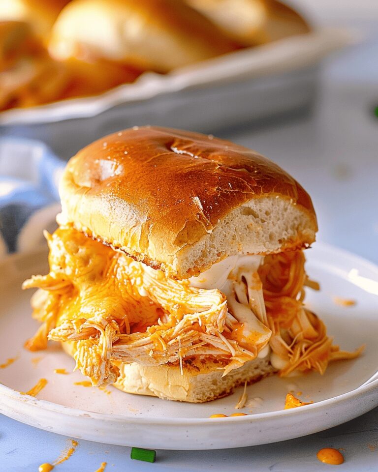 Mouthwatering Buffalo Chicken Sliders Recipe
