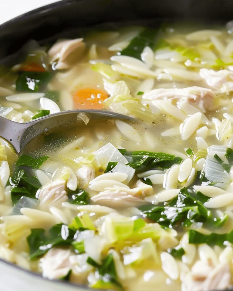 Comforting Chicken Orzo Soup Recipe