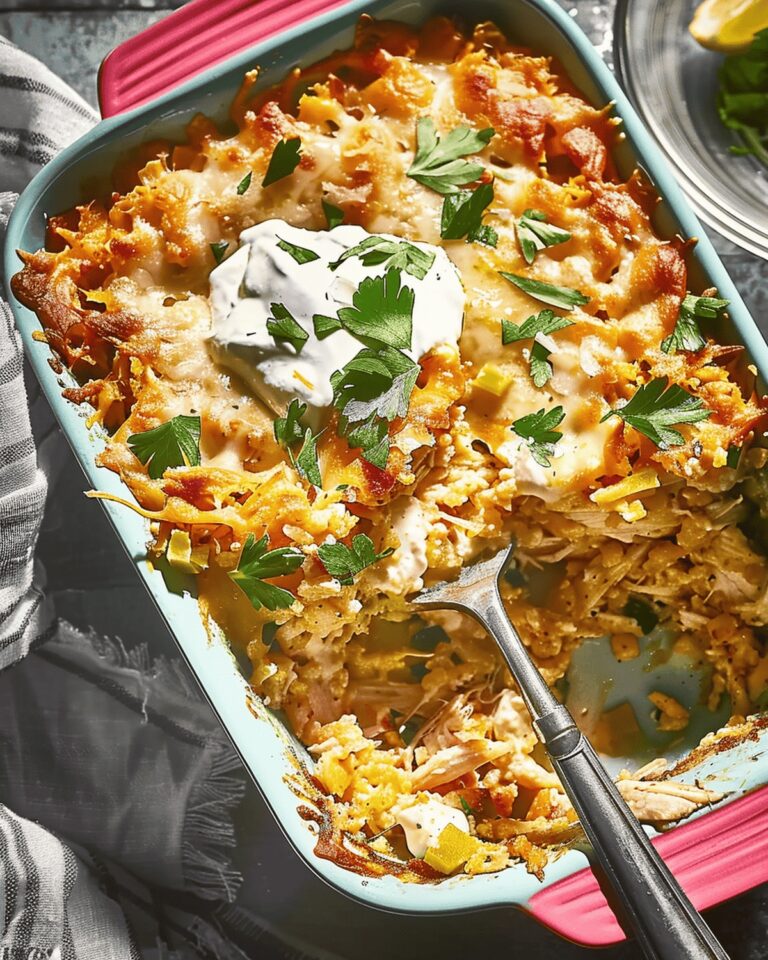 Creamy Shawarma Casserole Recipe