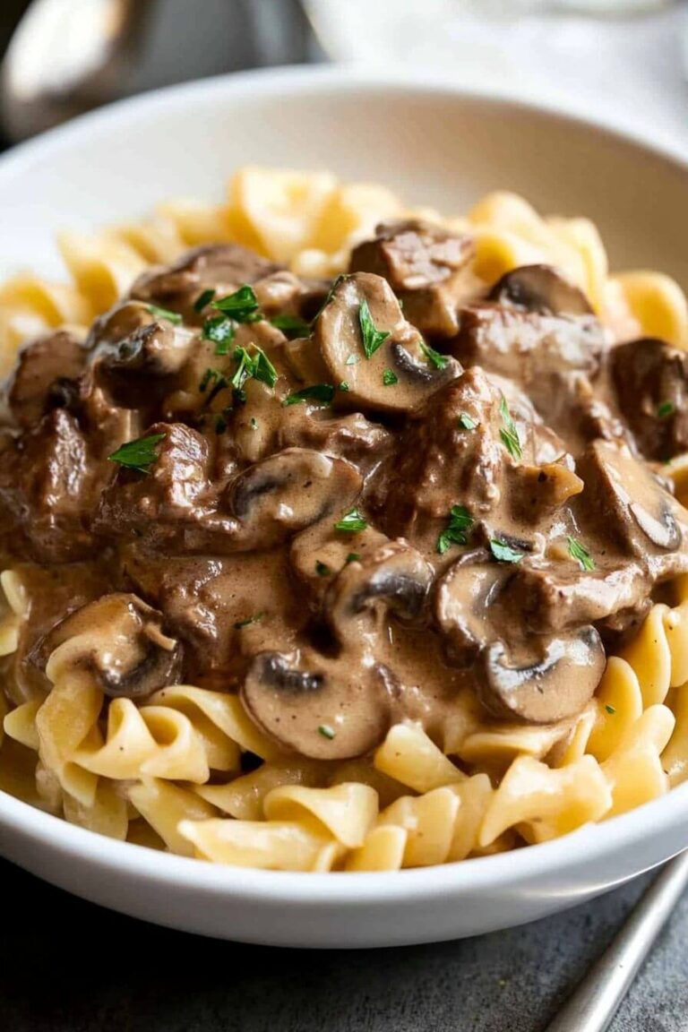 Classic Beef Stroganoff Recipe