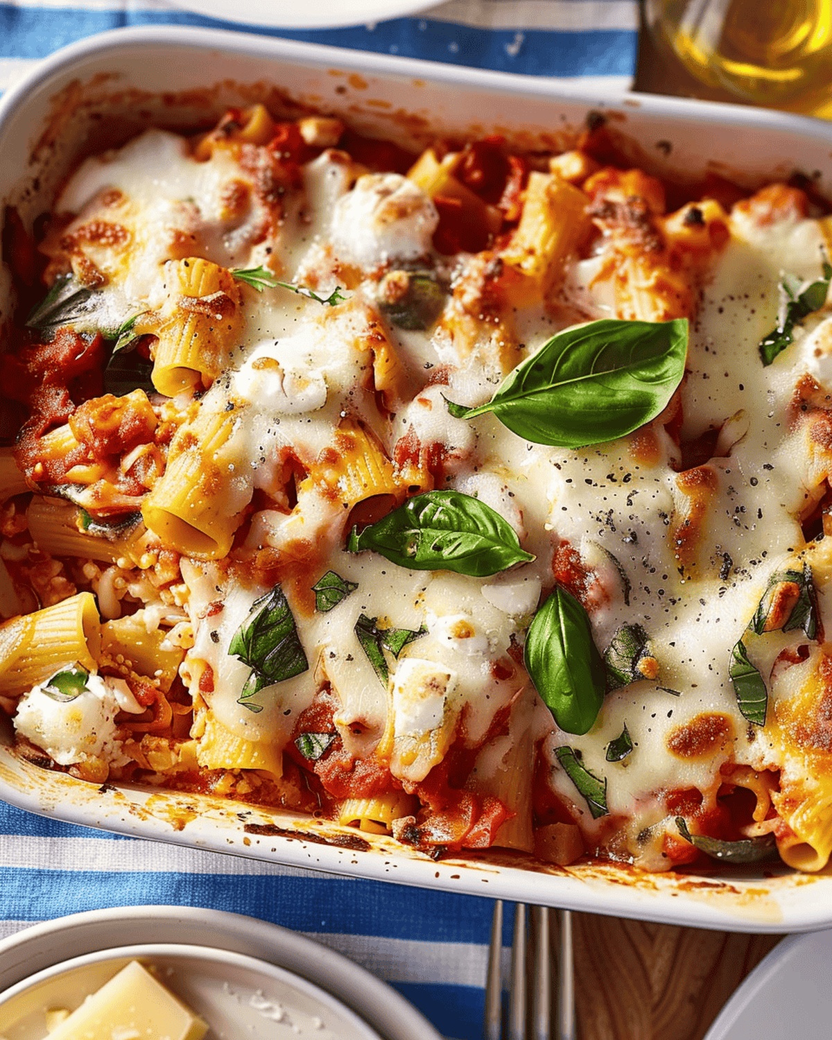 Creamy Vegetable Ziti Recipe
