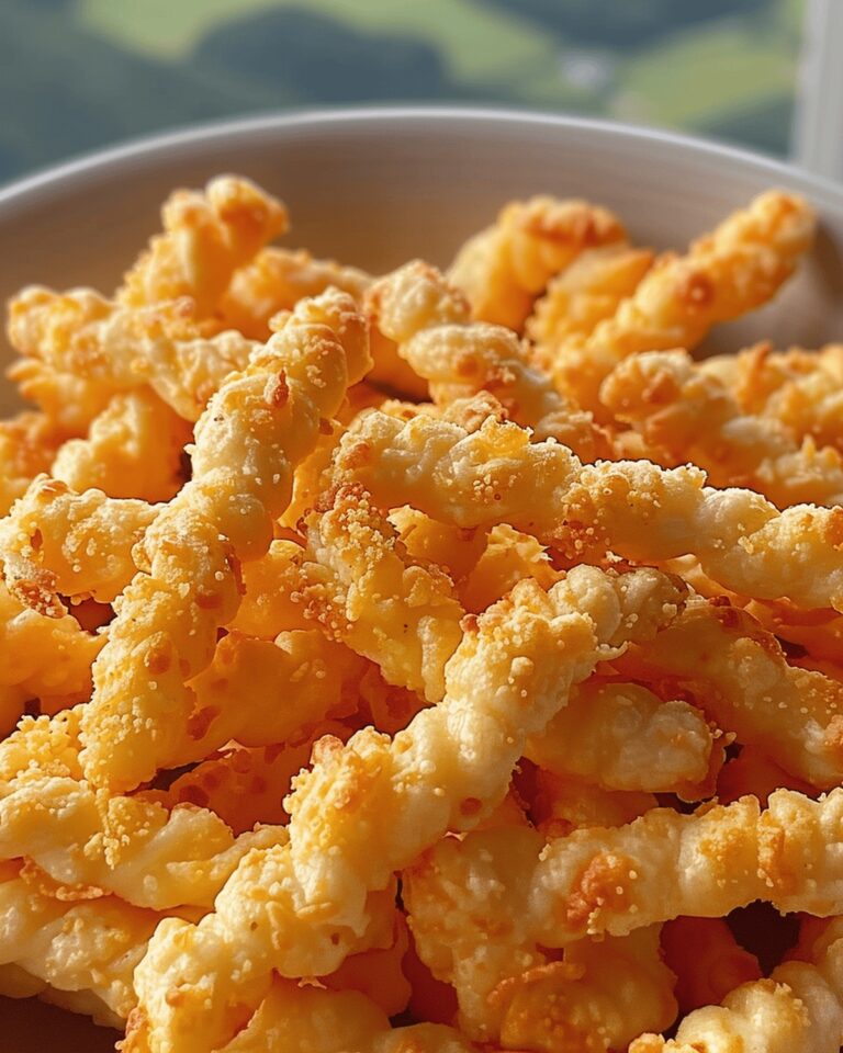 Crispy Cheesy Twists Recipe