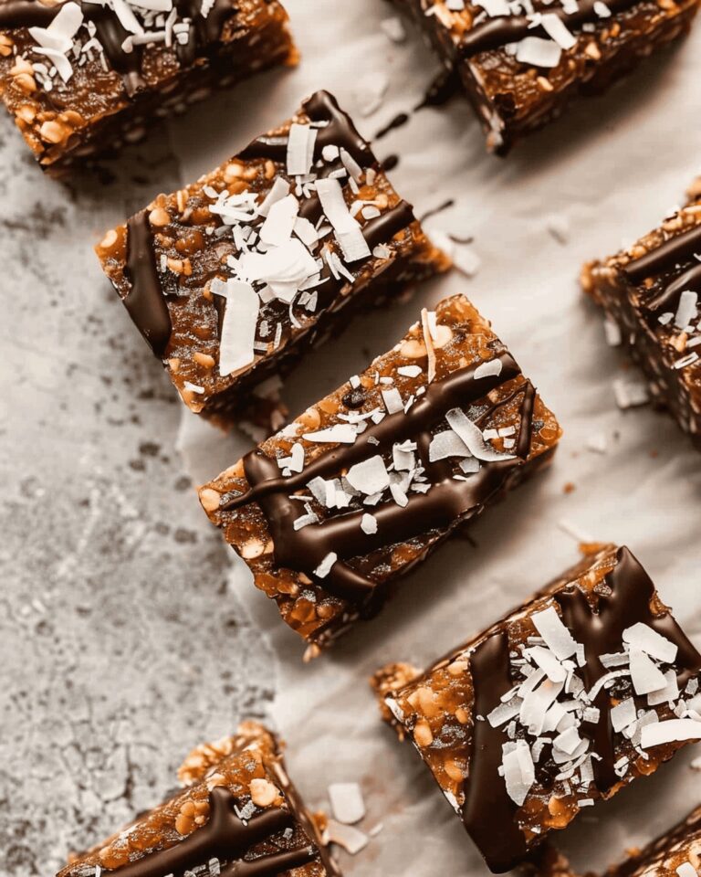 Luscious Toasted Coconut Date Bars Recipe