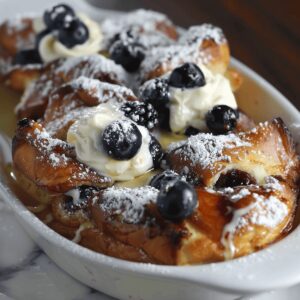 Blueberry Mascarpone French Toast Delight Recipe