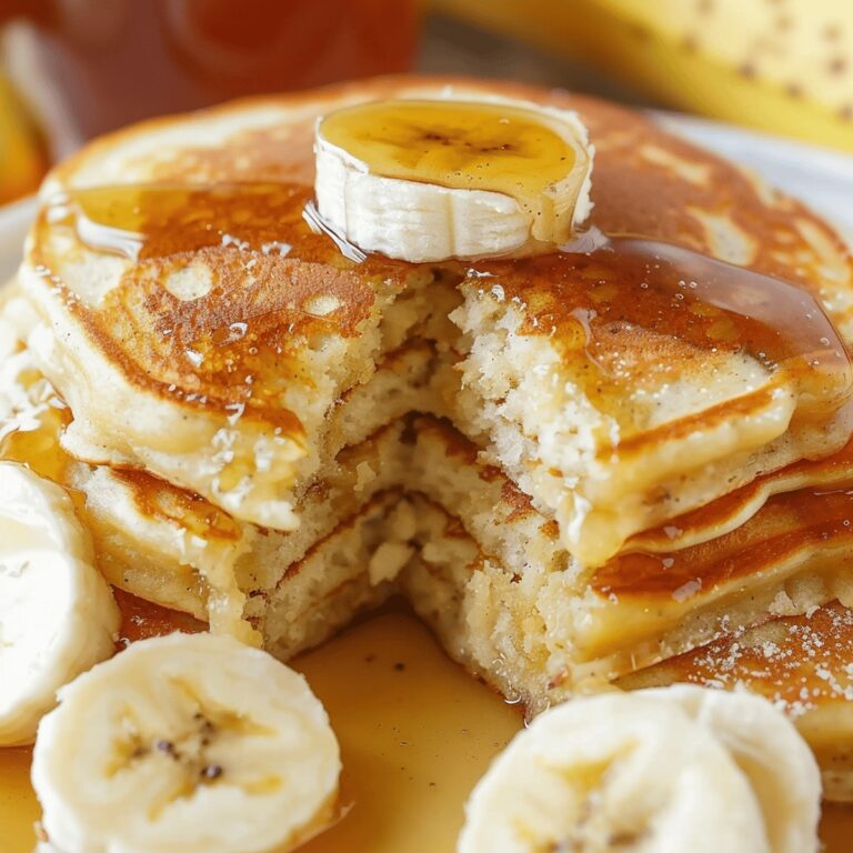 Brown Sugar Banana Pancakes Recipe