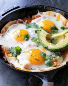 Hearty Skillet Rancheros Recipe