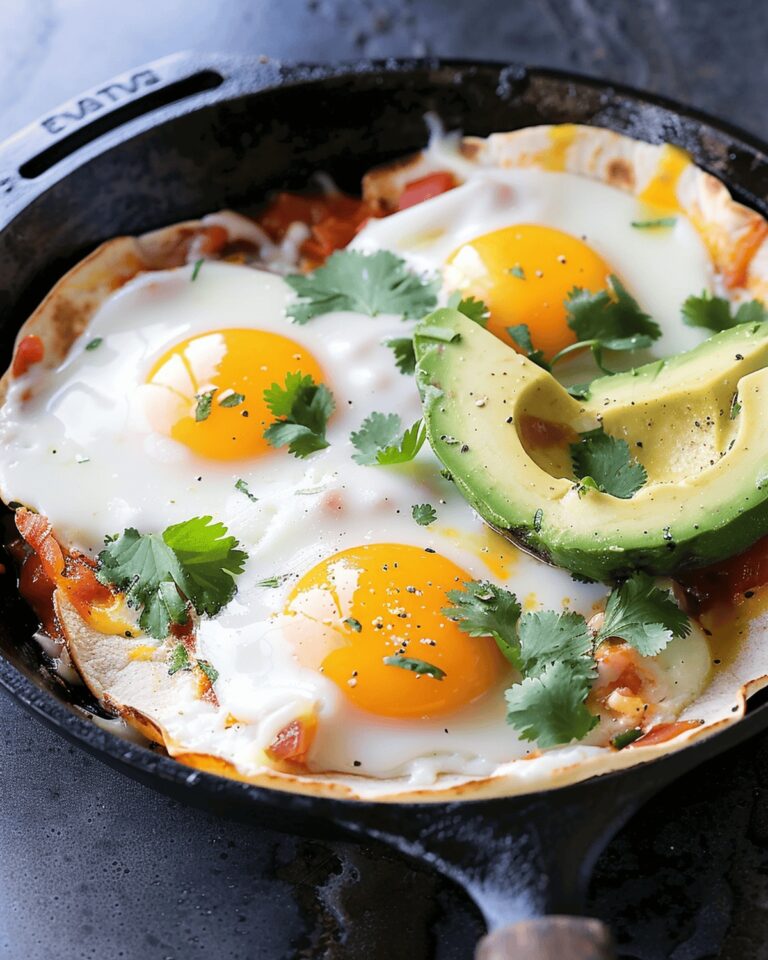 Hearty Skillet Rancheros Recipe