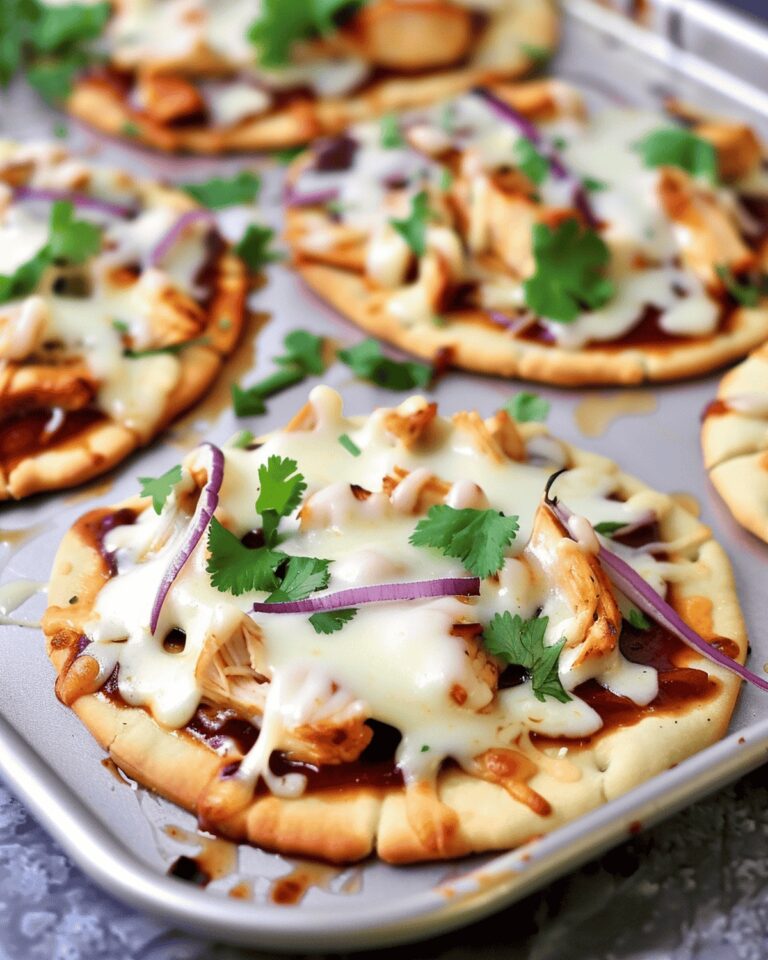 Crispy BBQ Chicken Flatbread Pizza Recipe