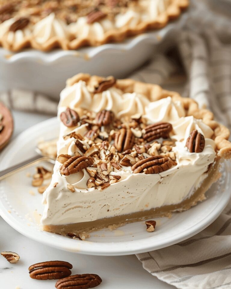 Velvety Pecan Delight Cream Pie Recipe