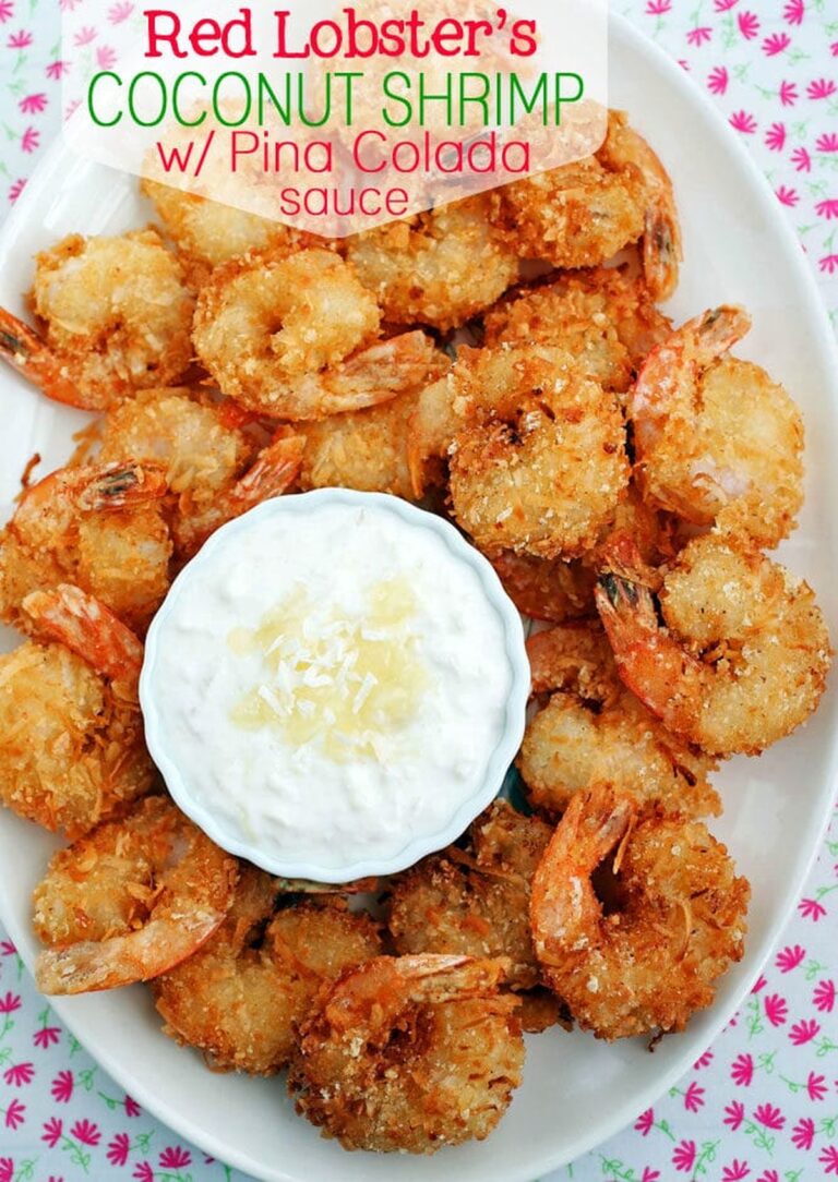 Red Lobsters Coconut Shrimp With Pina Colada Sauce Recipe