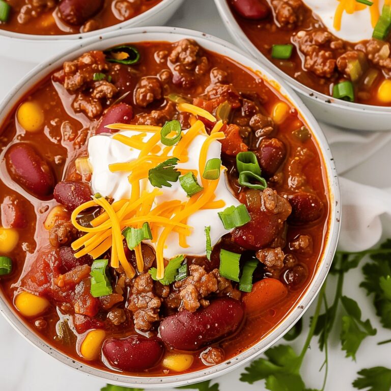 Irresistible Homestyle Chili Recipe