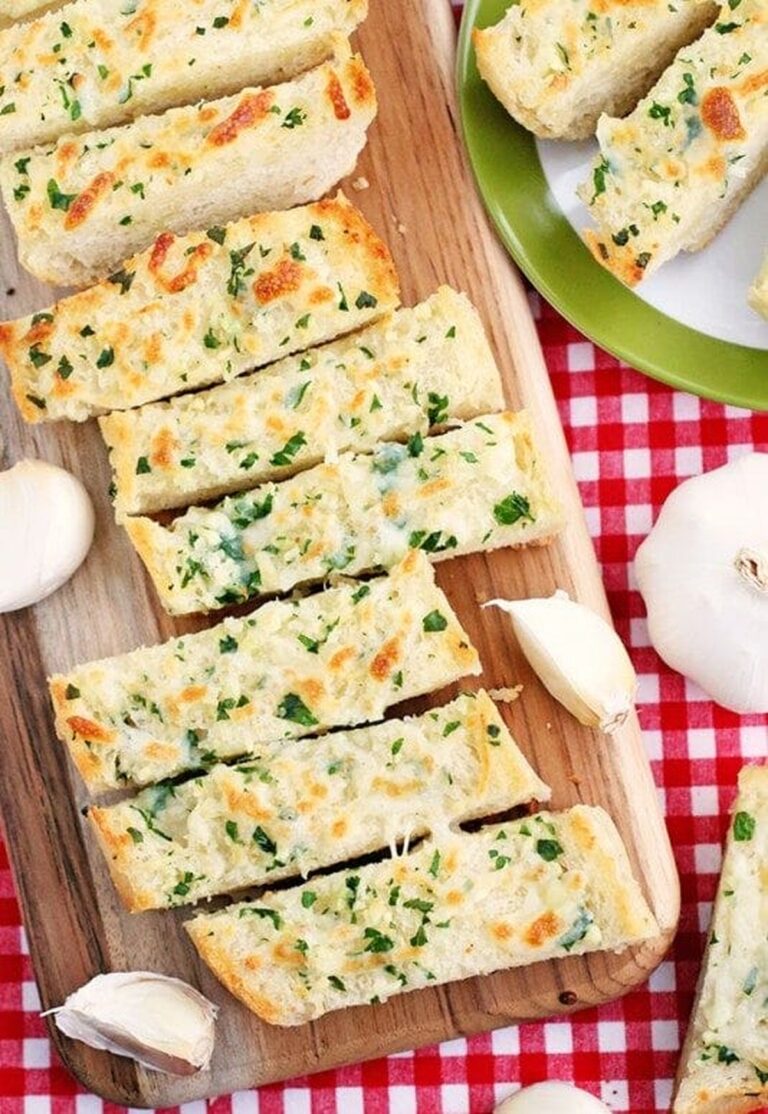 Mozzarella Garlic Dunker Bread Recipe