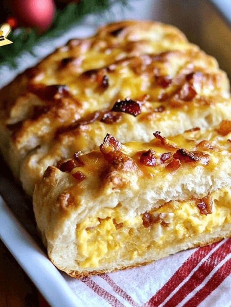 Christmas Morning Bacon, Egg & Cheese Biscuit Bake Recipe