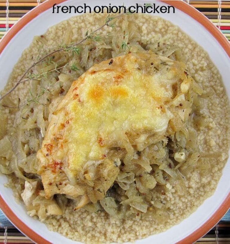 French Onion Chicken Recipe