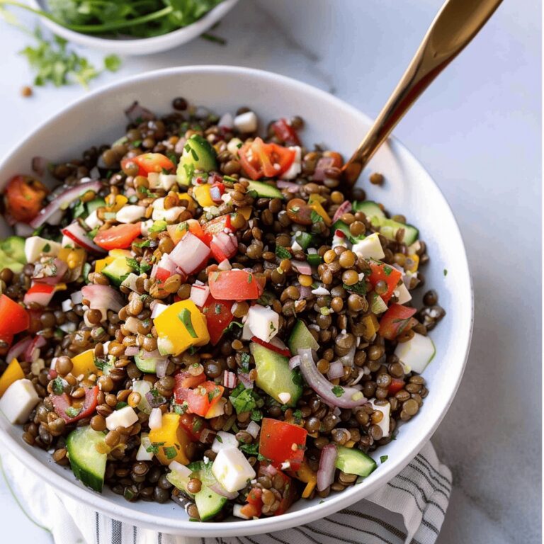Lively Lentil Salad Recipe