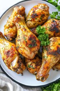 Low Carb Keto Air Fryer Chicken Legs Recipe