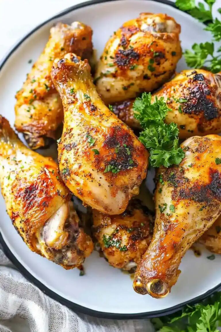 Low Carb Keto Air Fryer Chicken Legs Recipe