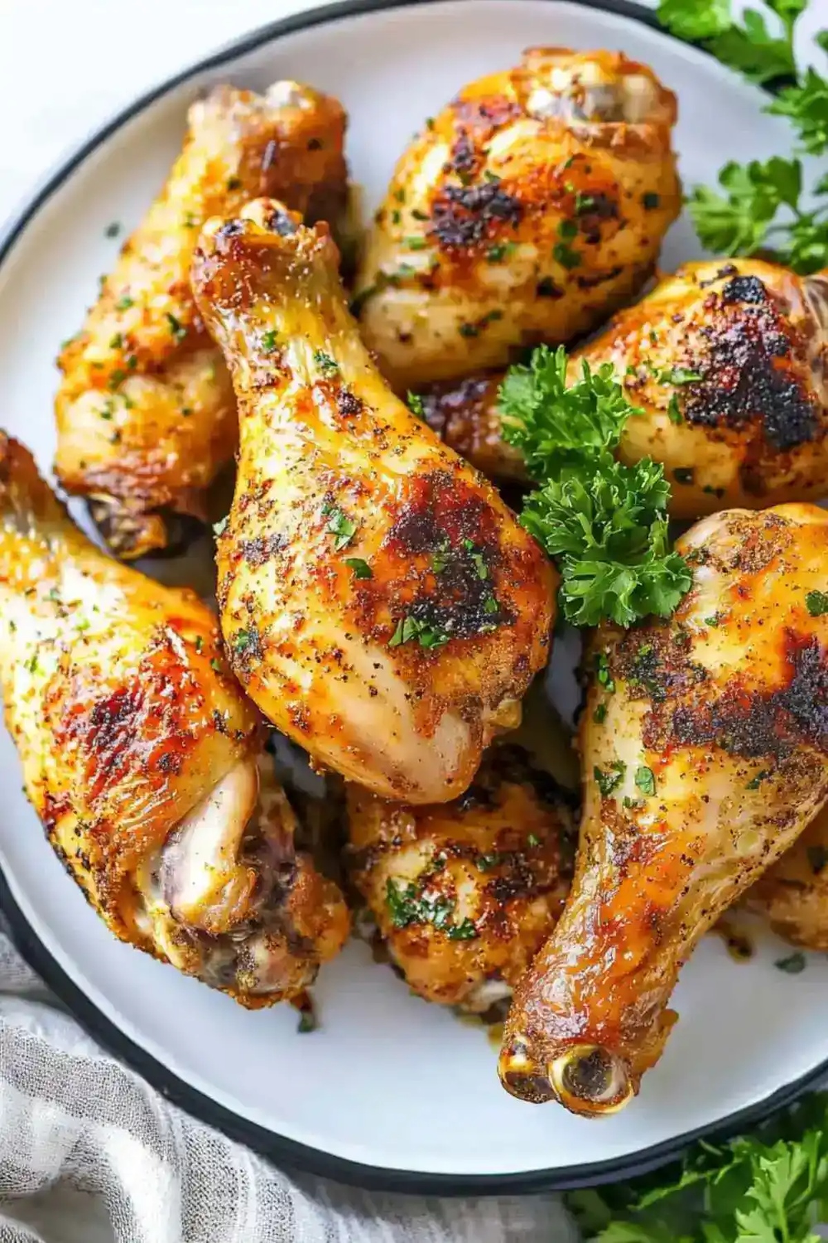 Low Carb Keto Air Fryer Chicken Legs Recipe