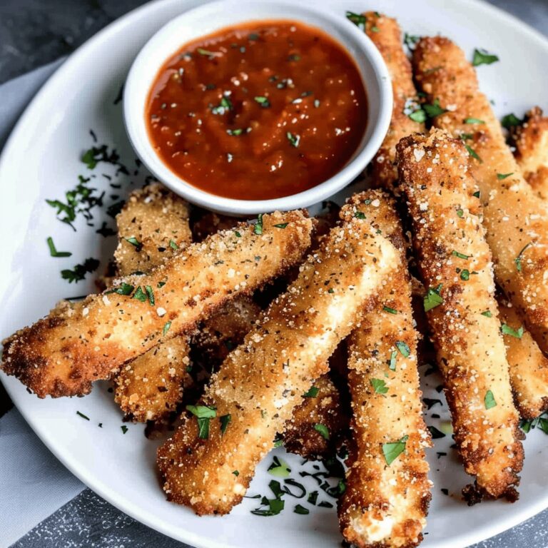 Golden Mozzarella Sticks Recipe