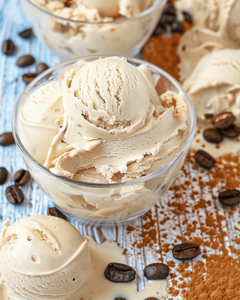 Creamy Coffee Frozen Yogurt Recipe