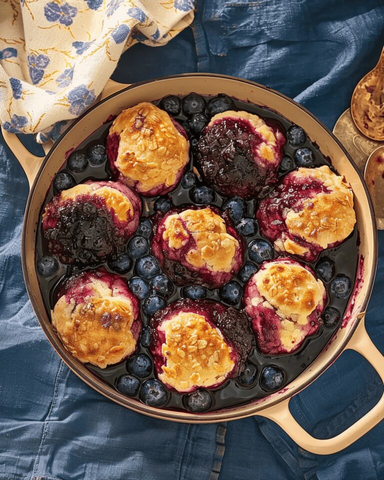 Rustic Blueberry Grunt Recipe
